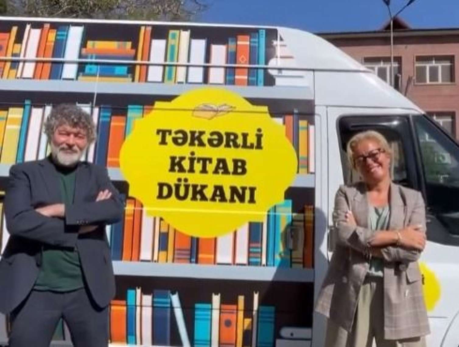 “Qanun”dan yeni layihə -  "Təkərli kitab dükanı" -  VİDEO