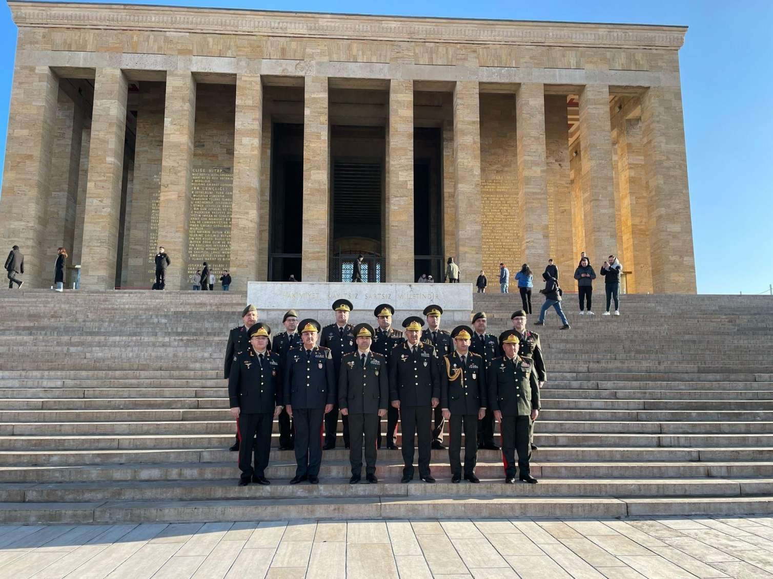  Azərbaycan generalları Anıtqəbri ziyarət edib - FOTO 