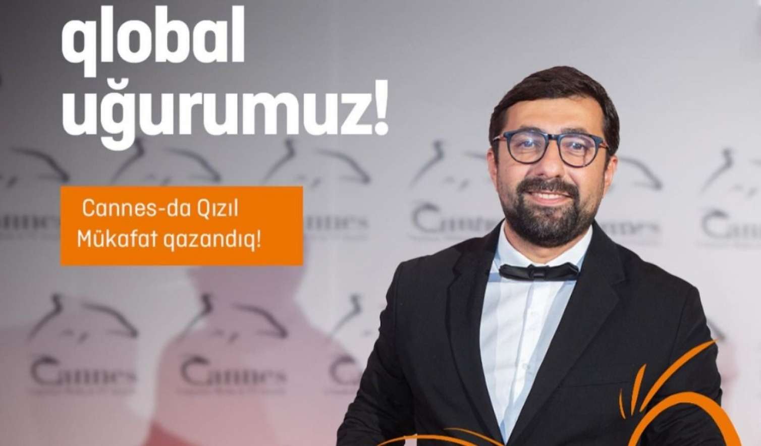 Cannes-da qızıl mükafat qazandıq -  FOTO