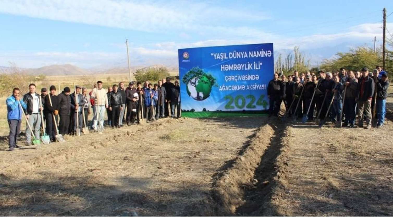 Ordubadda növbəti yaşıllıq aksiyası - FOTO 