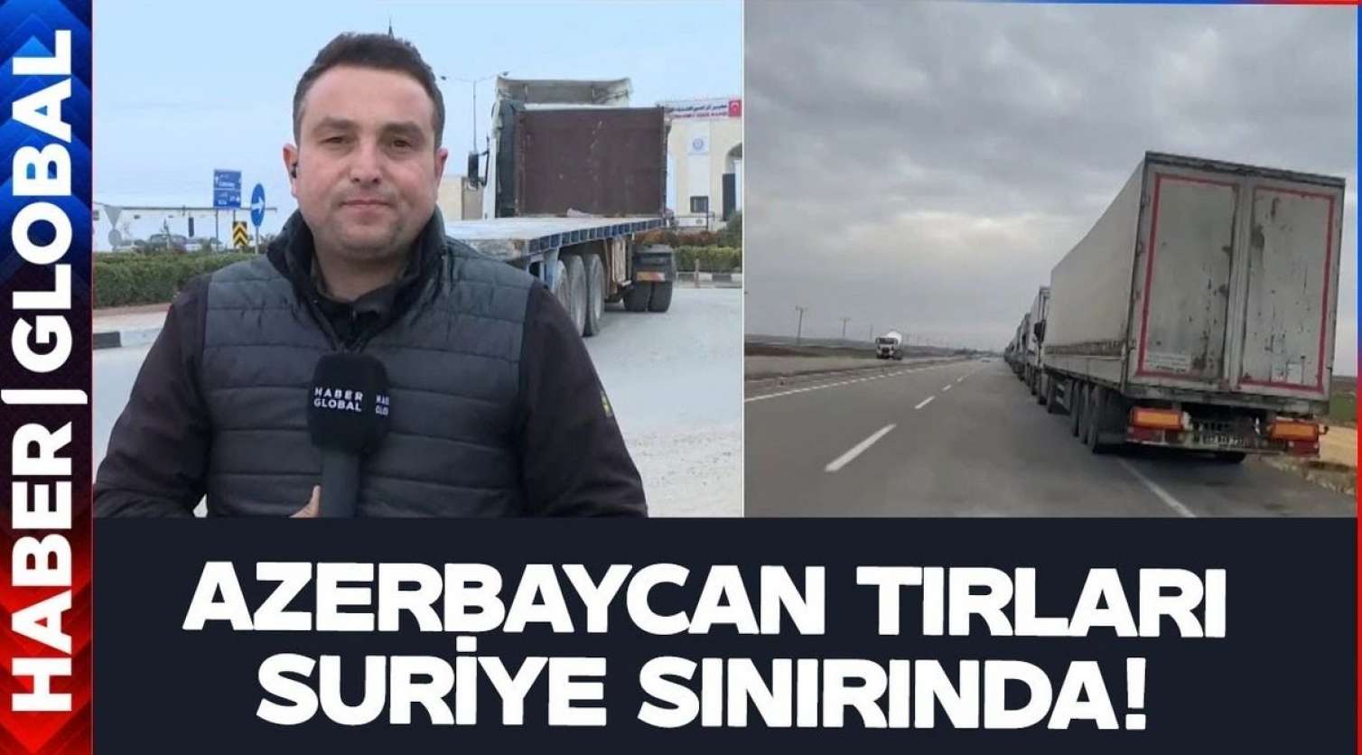 Bakıdan göndərilən humanitar yardım Suriya sərhədinə çatdı 