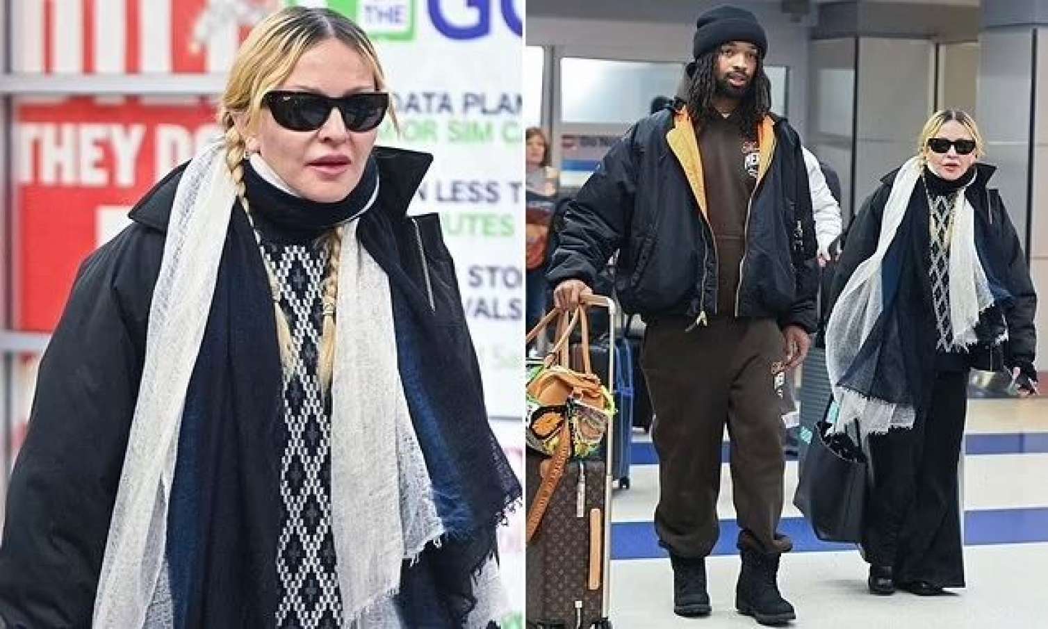 Madonna gənc sevgilisi ilə publika qarşısına çıxdı - FOTO 