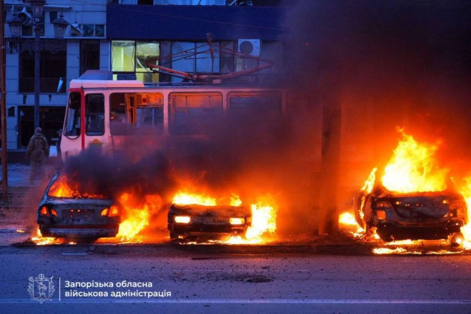  Zaporojye bombalandı: 13 ölü, 63 yaralı - Matəm elan olundu - FOTO+YENİLƏNDİ 