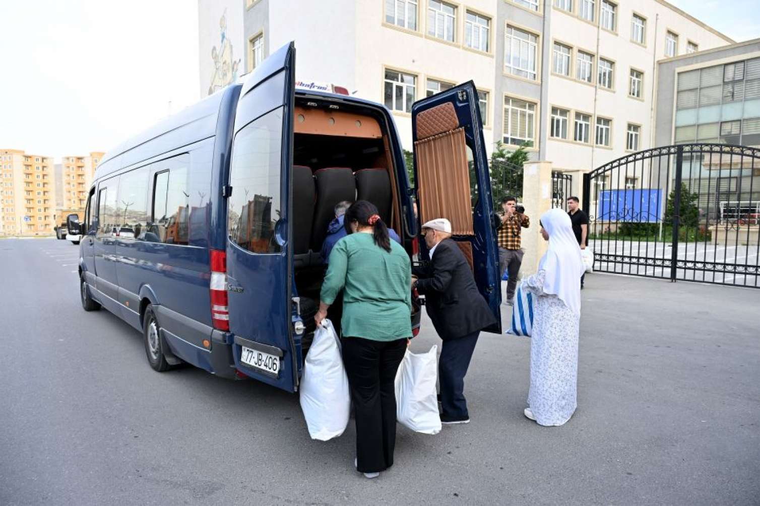 Şuşa və Xocalıya növbəti köç yola salındı - FOTO 