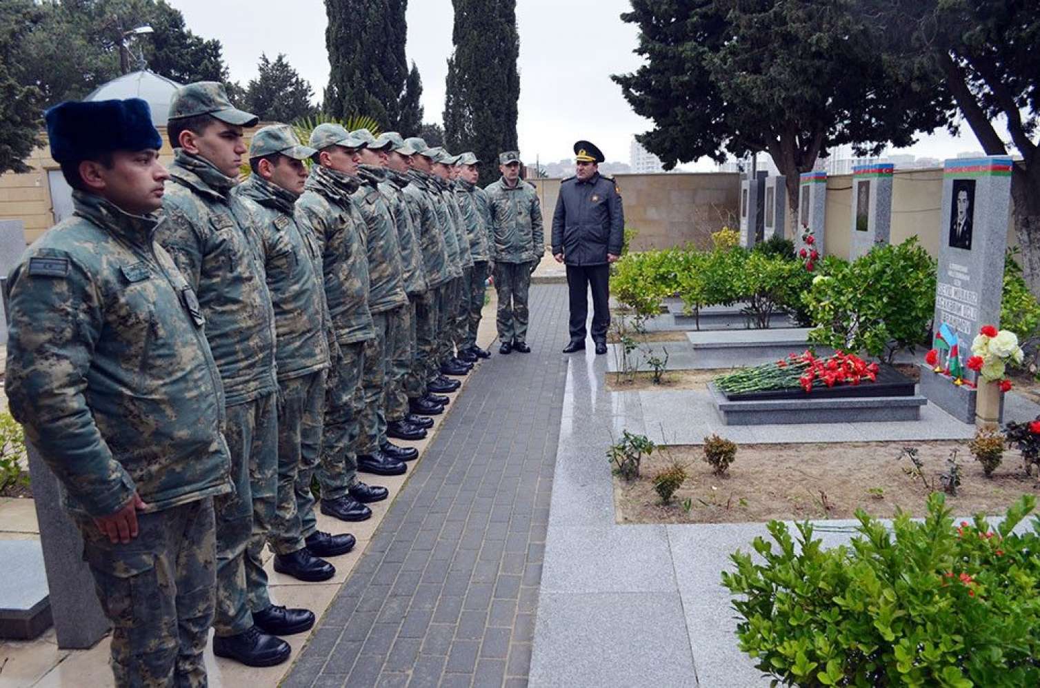 Milli Qəhrəman Mübariz İbrahimovun xatirəsi yad edilib - FOTO+VİDEO 