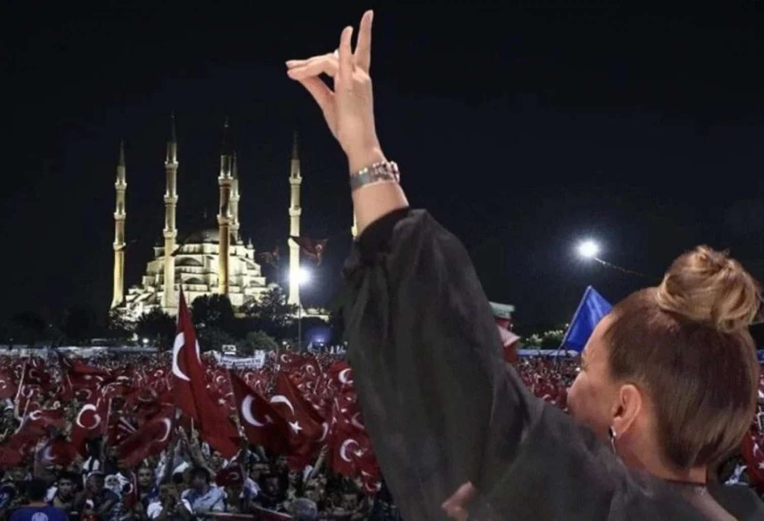 Azərinin “bozqurd” işarəsi ilin fotosu seçildi - FOTO 