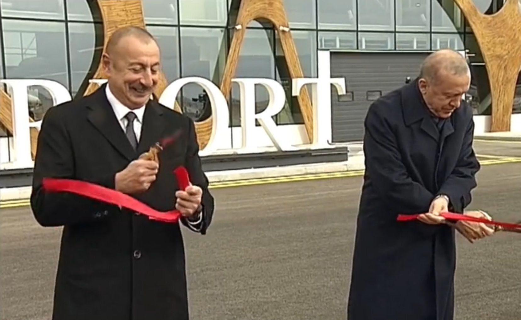 Əliyev və Ərdoğan Füzuli aeroportunun açılışını etdilər -  FOTO - VİDEO