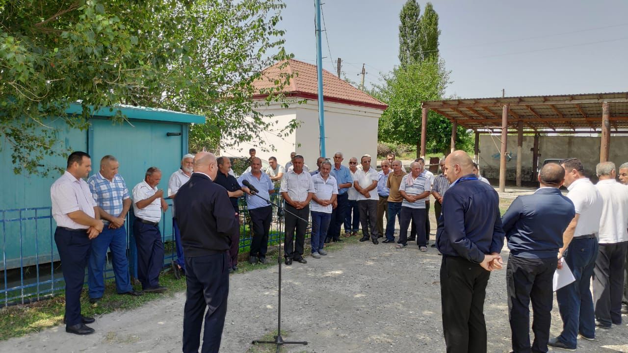 Ucarın Şahlıq kənd sakinləri “Açıq mikrofon”da -  FOTO