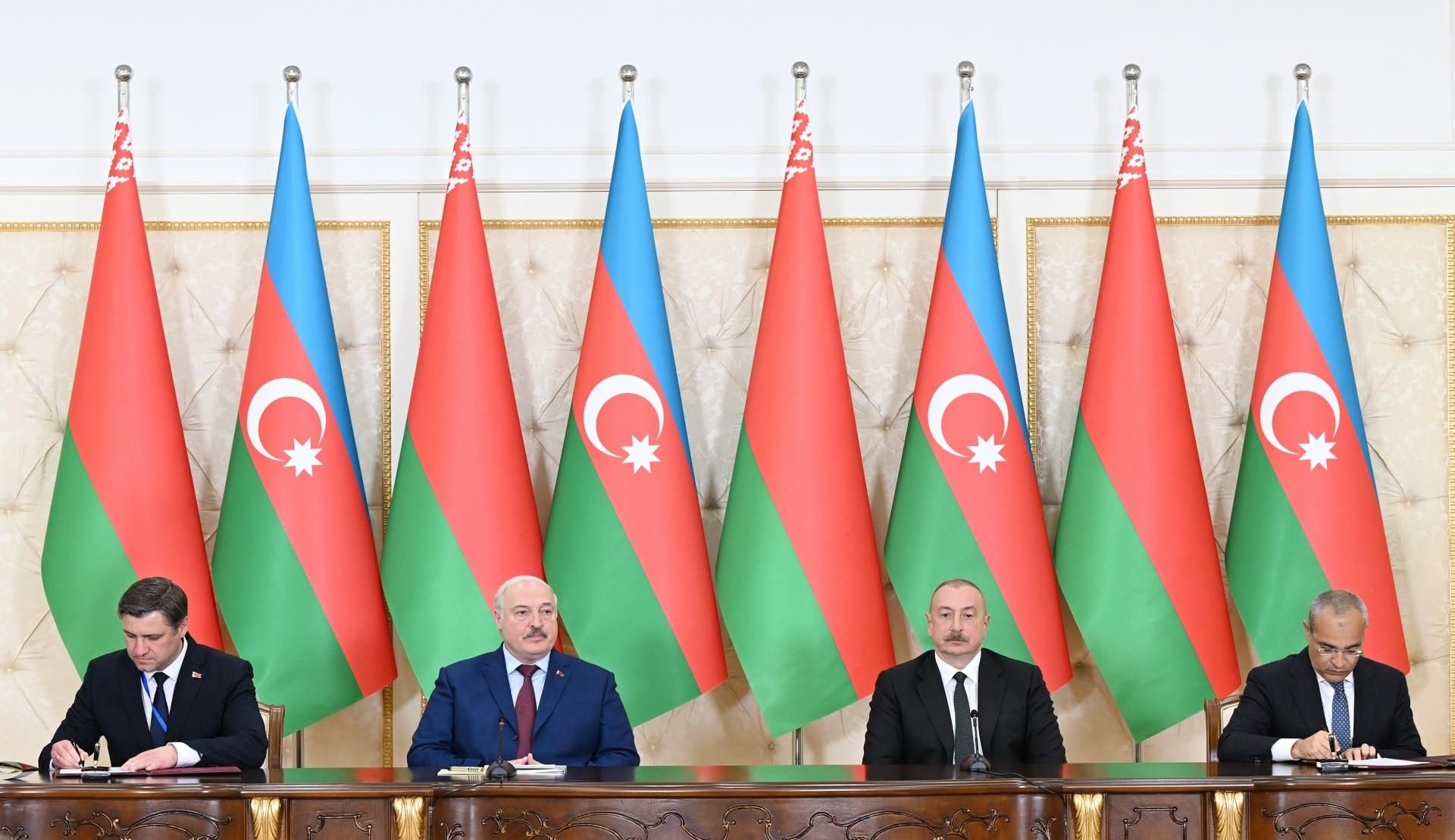 Azərbaycan-Belarus sənədləri imzalandı -  Yenilənib