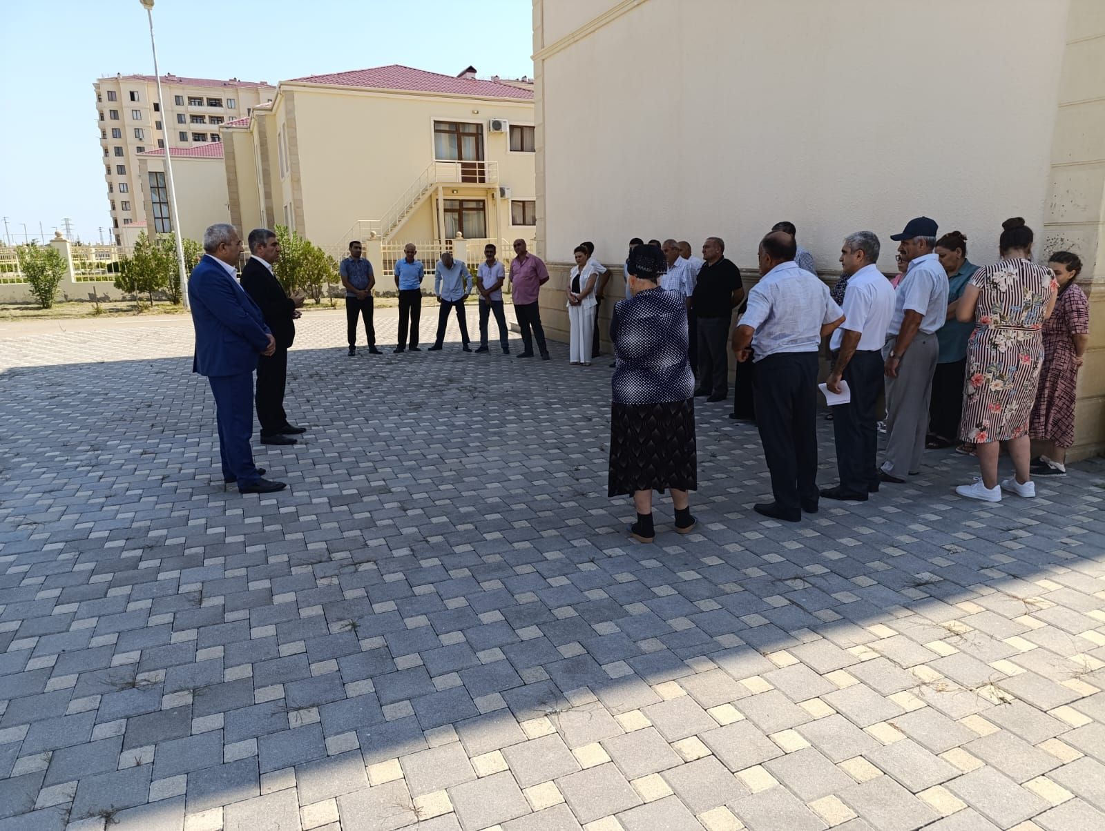 Vüqar Bayramovun növbəti görüşü Şirvanda məskunlaşan Füzuli sakinləri ilə oldu - FOTO