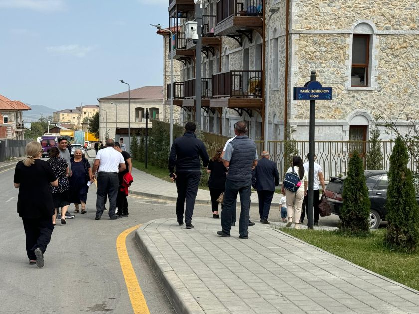  Şuşaya daha 27 ailəyə evlərin açarları təqdim olundu - FOTO 