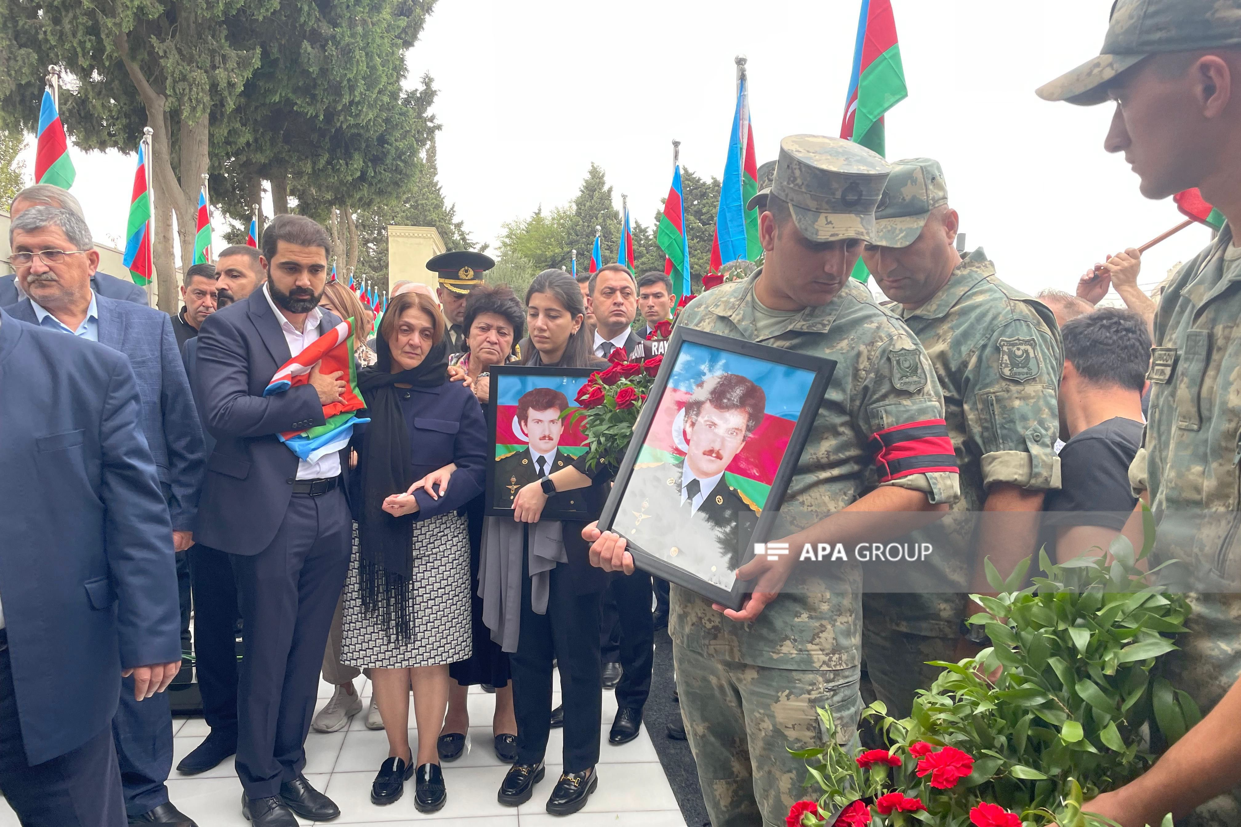 Birinci Qarabağ müharibəsi şəhidi Mübariz Məmmədov dəfn edildi - FOTO 