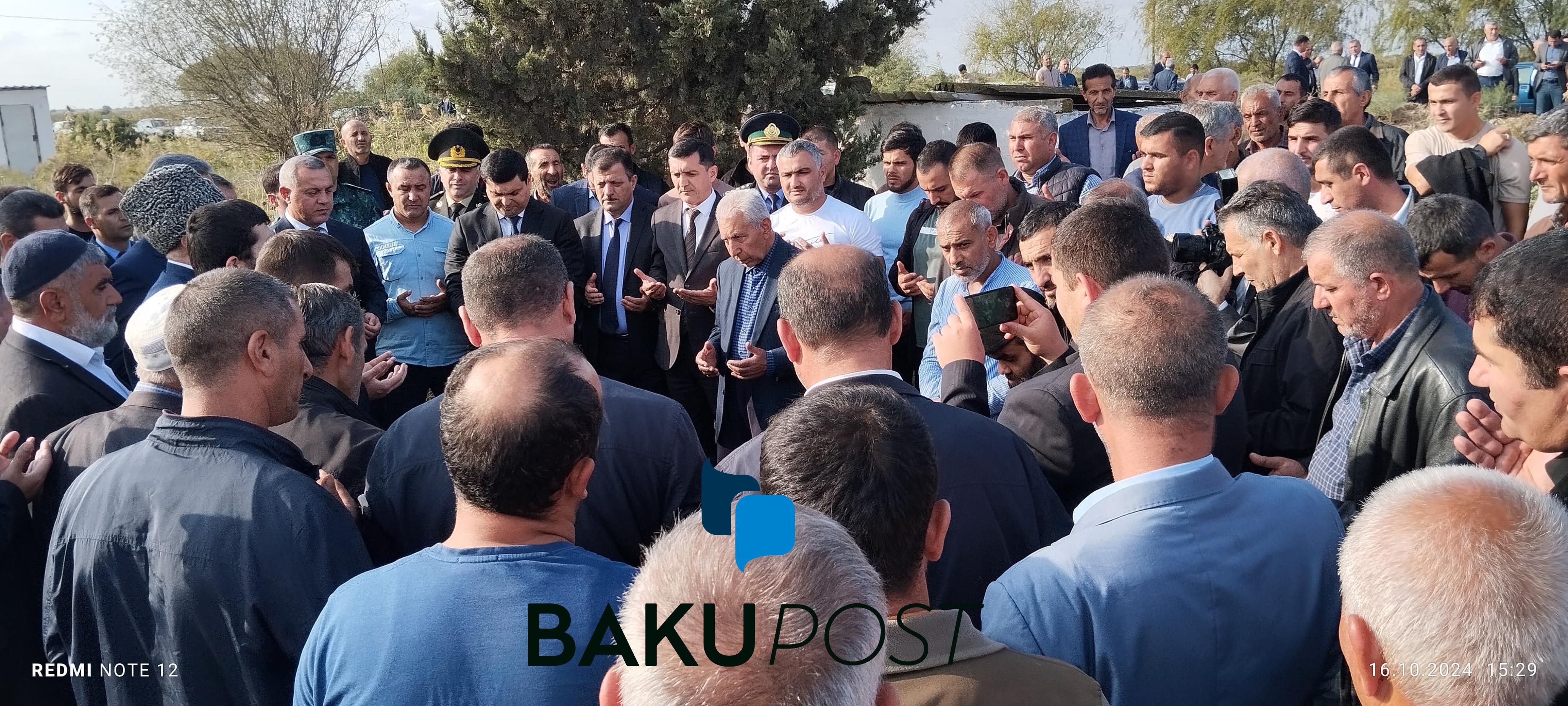 Mübariz İbrahimovun atası dəfn olundu  - FOTO+YENİLƏNDİ 