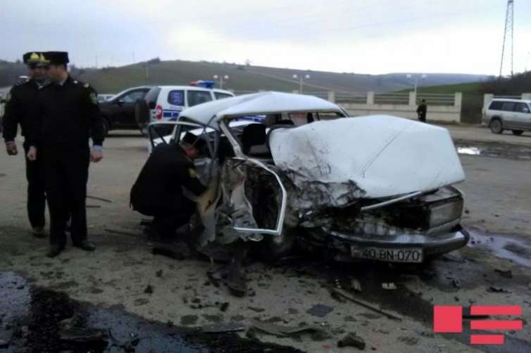 Quba-Qusar yolunda ağır qəza -  2 ölü, 5 yaralı/FOTO