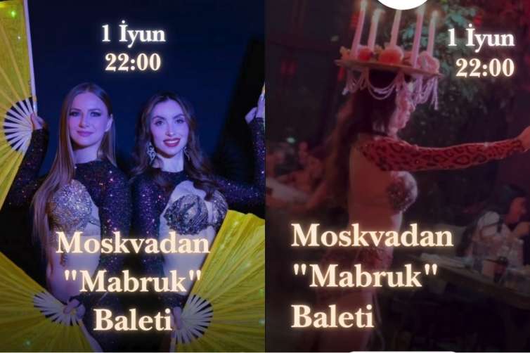 Bakıda möhtəşəm şou: "Mabruk" baleti "Yaban Bulvar"da - VİDEO 