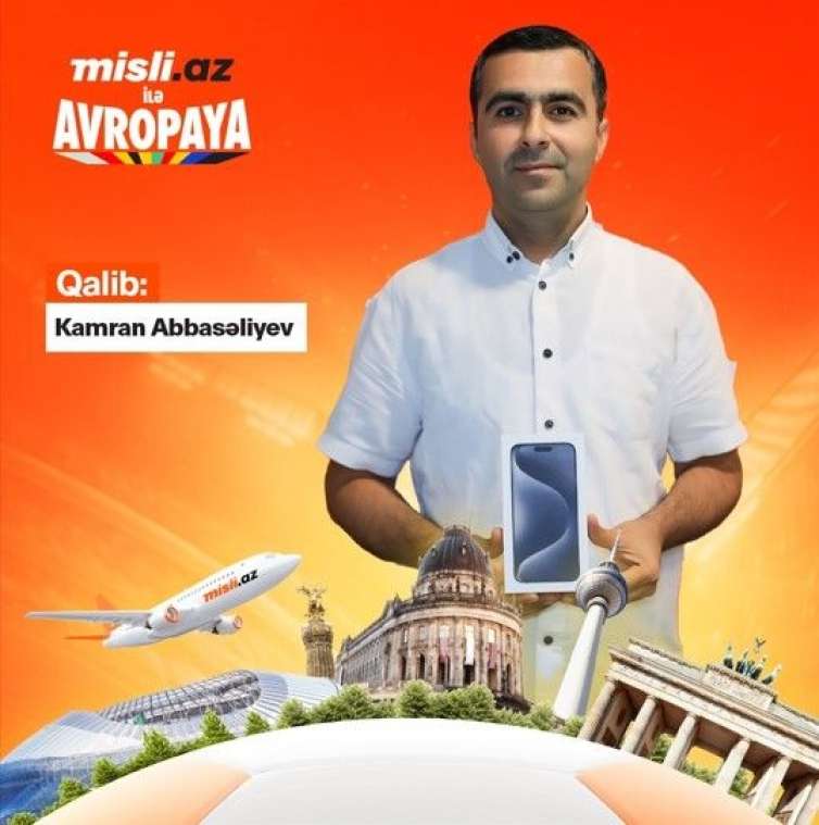 “Misli.az ilə Avropaya” – 4-cü tirajın nəticələri 