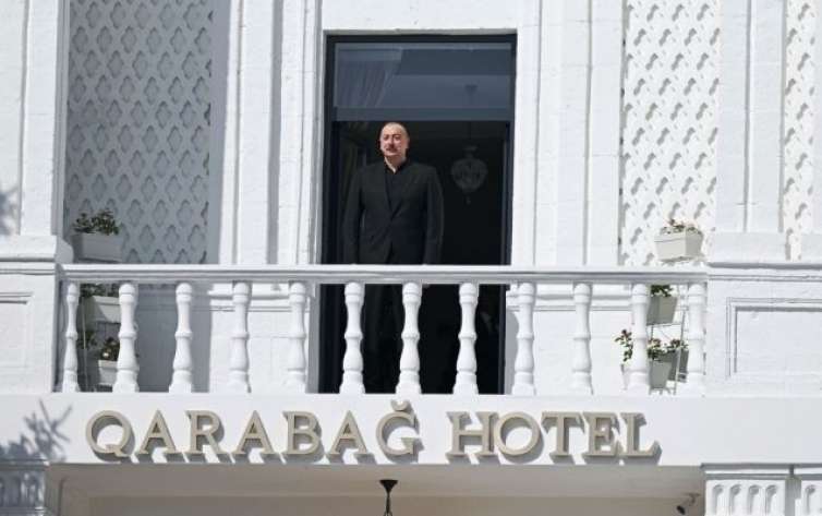 Xankəndidə “Qarabağ” hotelinin açılışı oldu -  Yenilənib-FOTO