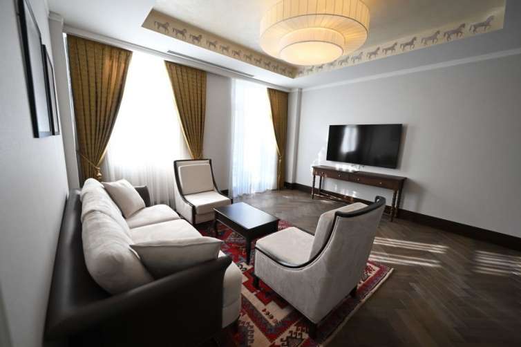 Xankəndidə “Qarabağ” hotelinin açılışı oldu -  Yenilənib-FOTO