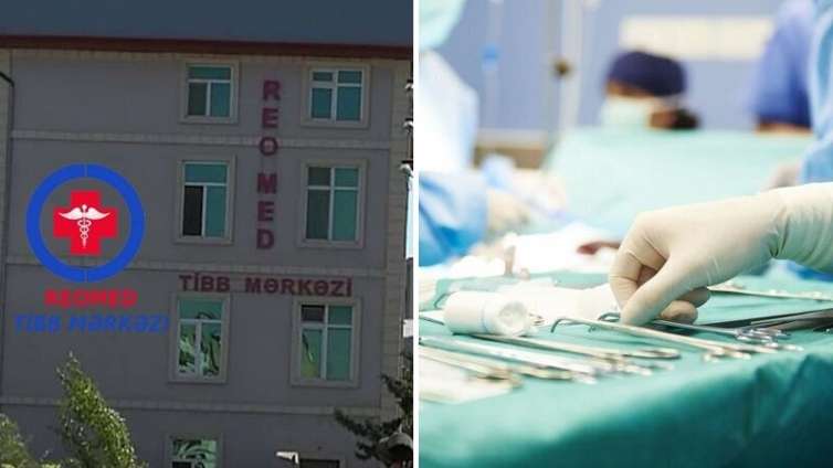 Bakıda sinə əməliyyatından narazı qalan qadın klinikanı CƏRİMƏ ETDÍRDÍ 