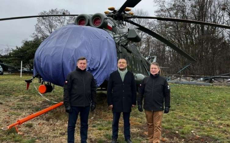 Polşa Ukraynaya yeni helikopterlər verib 